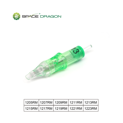 Spacedragon SP6 #12 0.35mm Round Magnum Tattoo Needle Cartridges