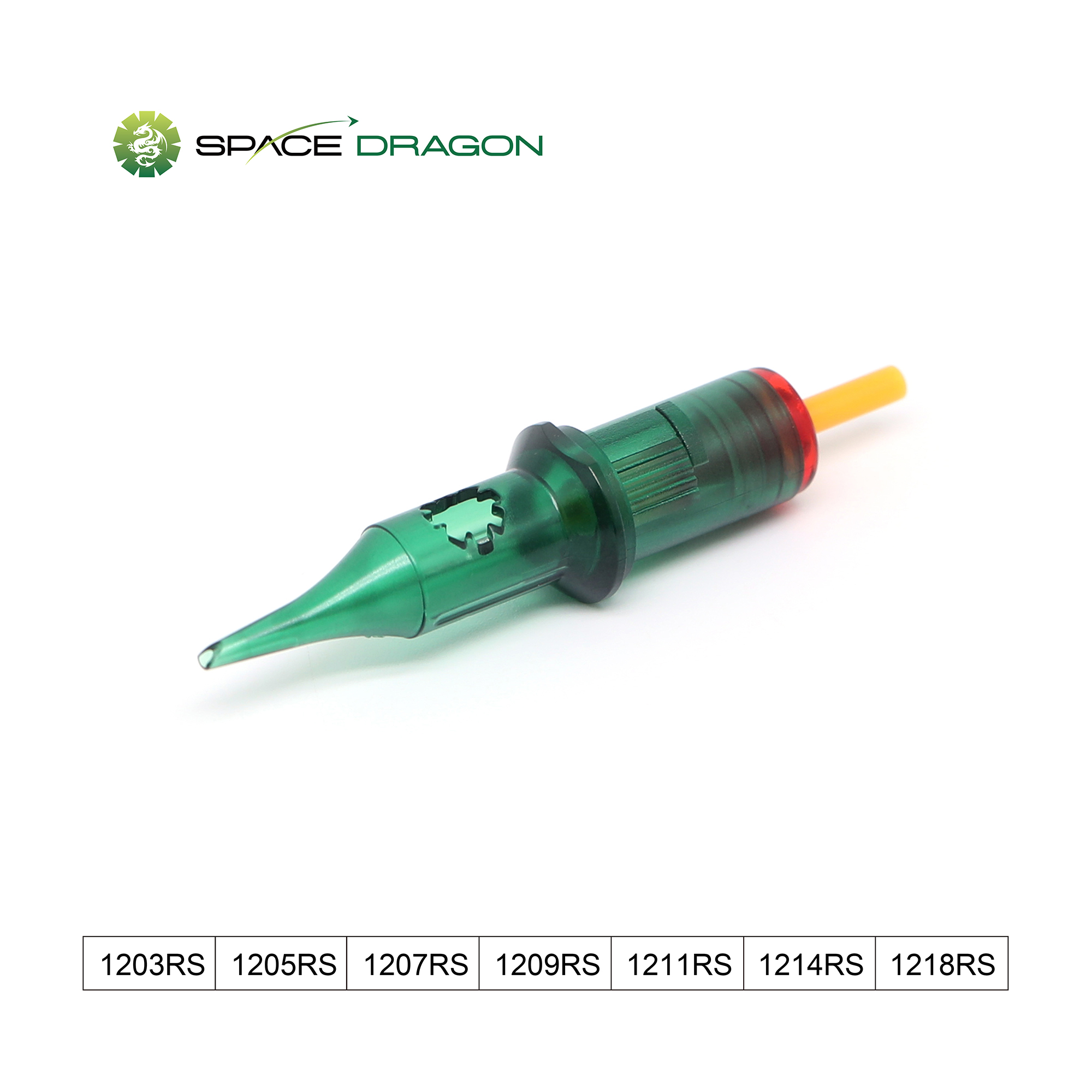 SpaceDragon SP3 #12 0.35mm Round Shader Tattoo Needle Cartridges