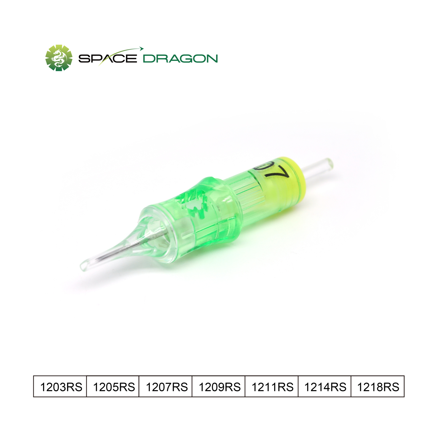 Spacedragon SP6 #12 0.35mm Round Shader Tattoo Needle Cartridges