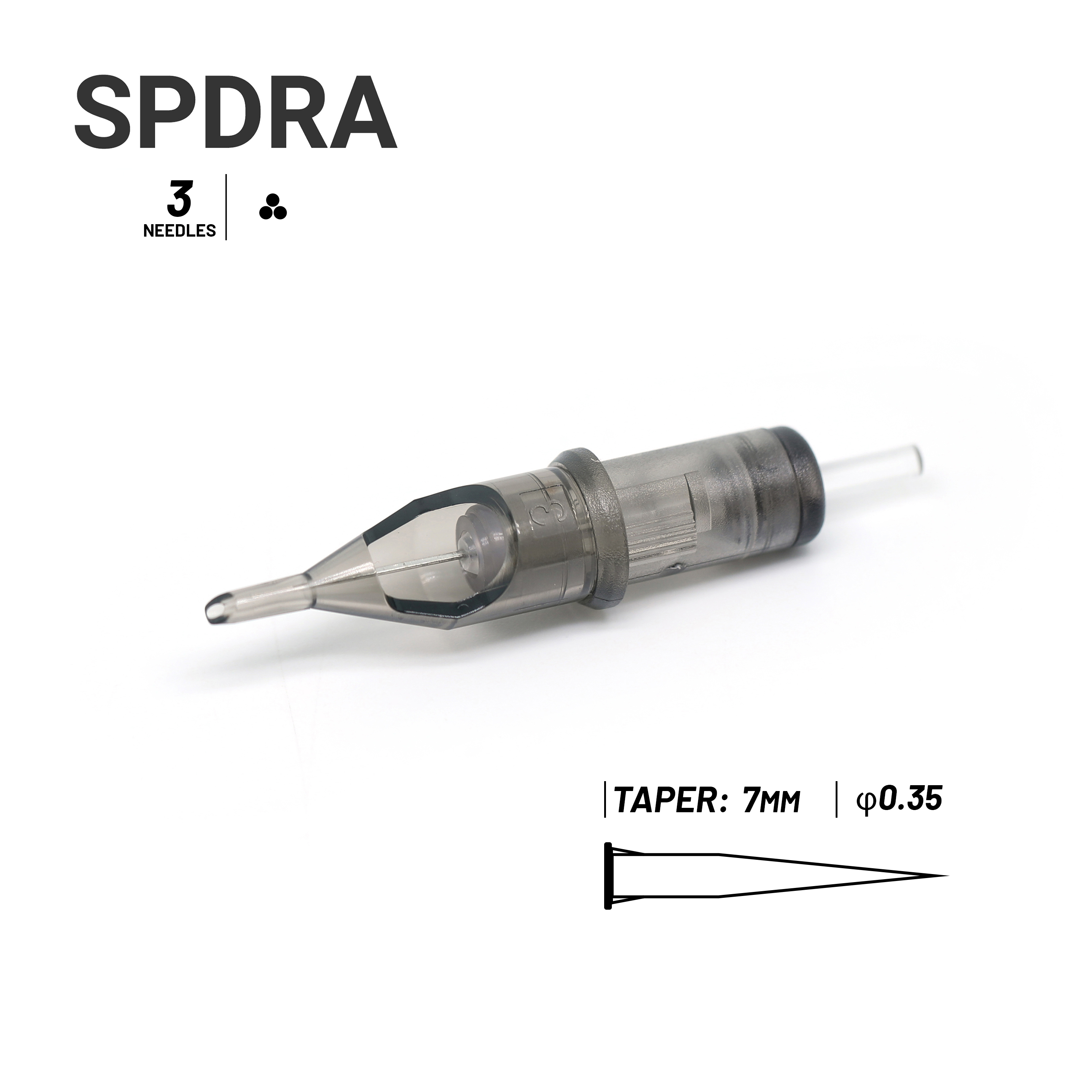 Spdra CM02 Disposable Tattoo Needle Cartridges 