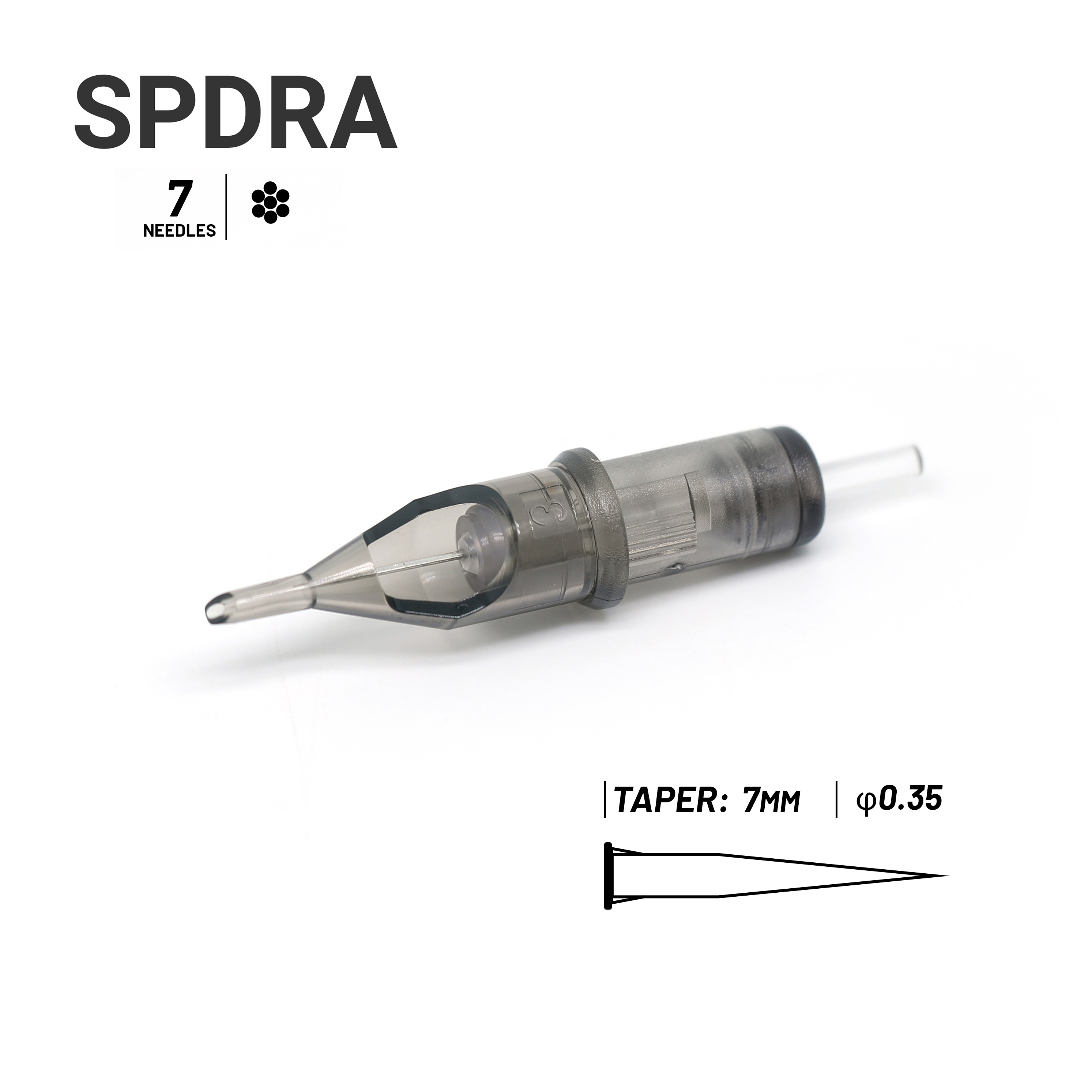 Spdra CM02 Disposable Tattoo Needle Cartridges 