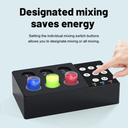 Tattoo Ink Mixer - Adjustable Speed Magnetic Stirring for Pigment, Color Makeup, Lab