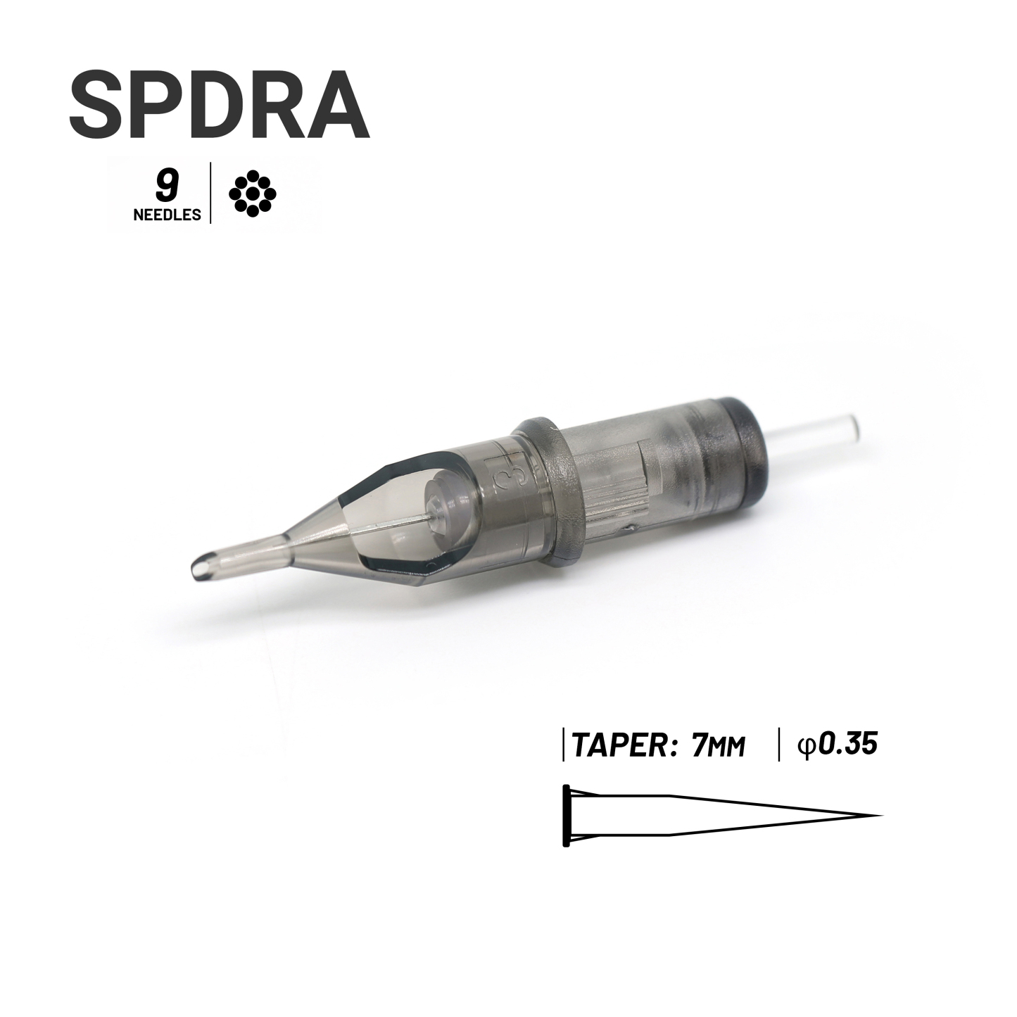 Spdra CM02 Disposable Tattoo Needle Cartridges 