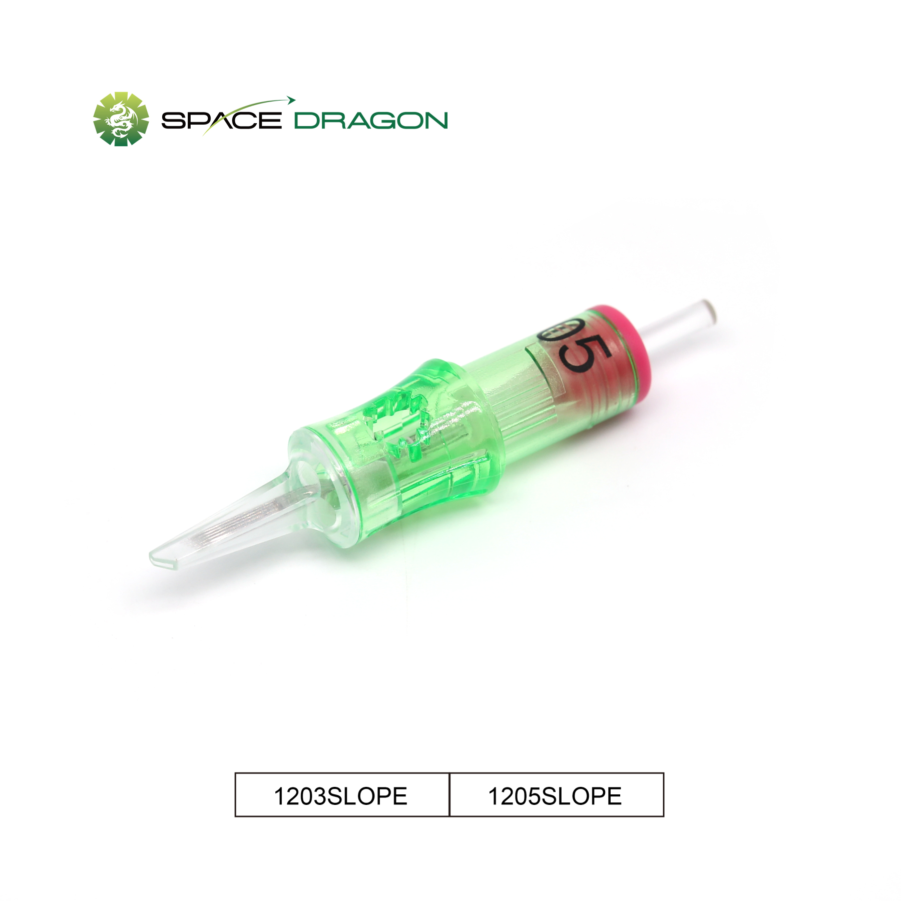 Spacedragon SP6-PMU #12 0.35mm SLOPE Permanent Makeup Needle Cartridge
