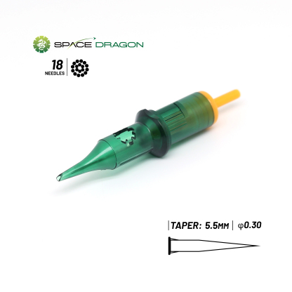 Spacedragon SP3 #10 0.3MM  Round Liner Tattoo Needle Cartridges