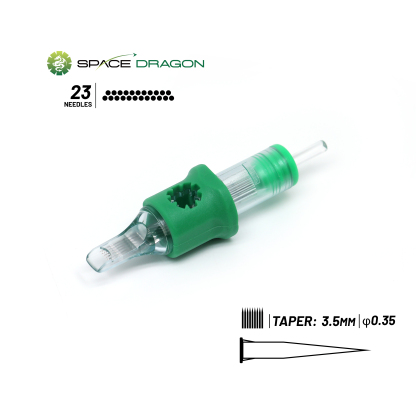 SpaceDragon SP4 #12 0.35mm Magnum1 Tattoo Needle Cartridges