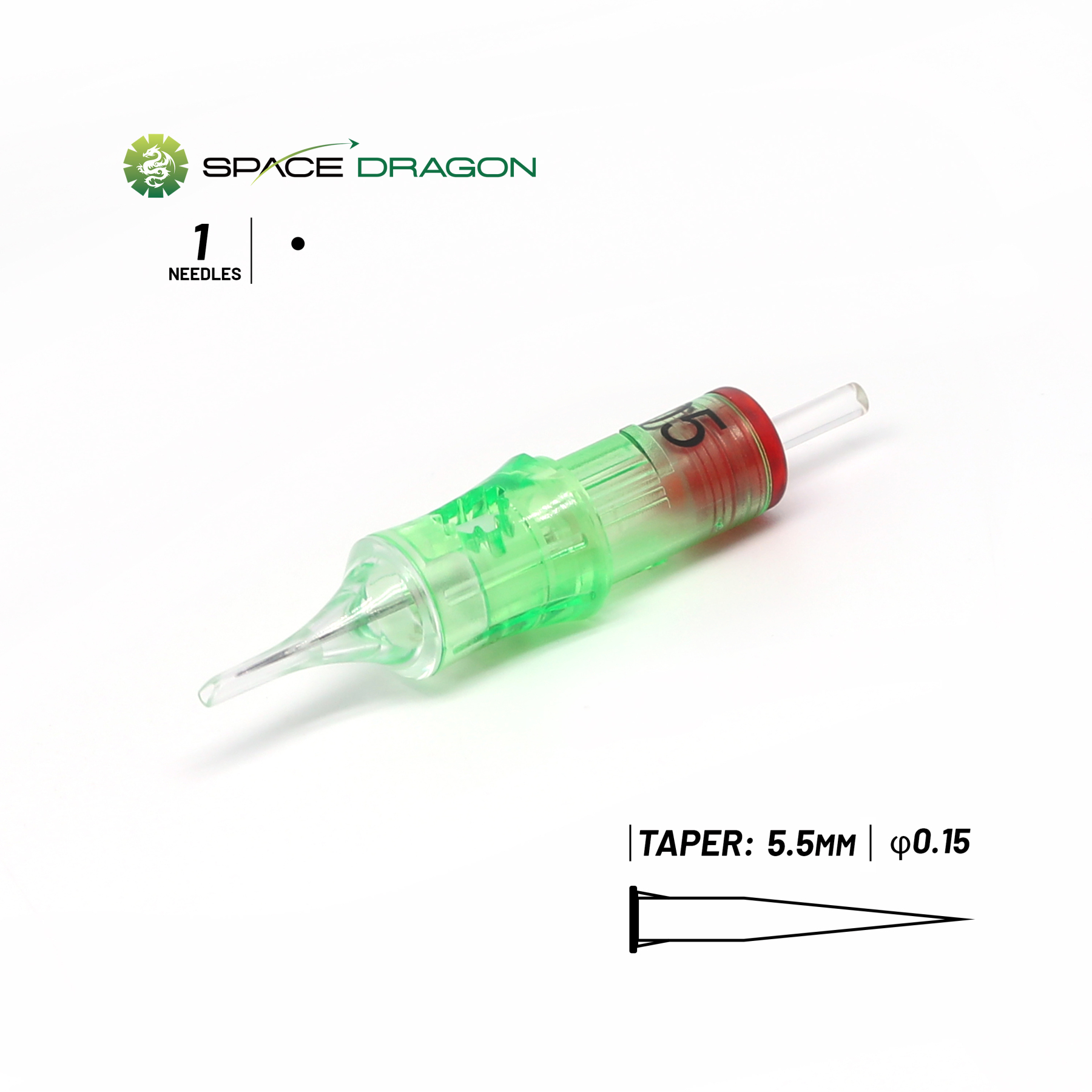 Spacedragon SP6 #04 0.15MM #06 0.2MM Round Liner Tattoo Needle Cartrid