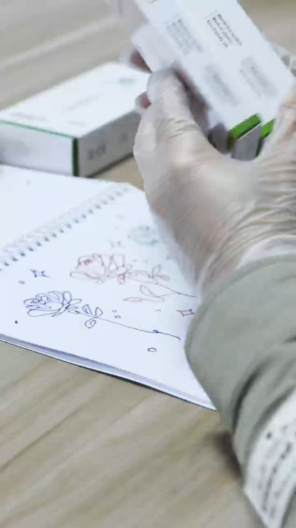  Spacedragon 20pcs ballpoint pen cartridges tattoo for Dotwork Drawing & Practice on Paper