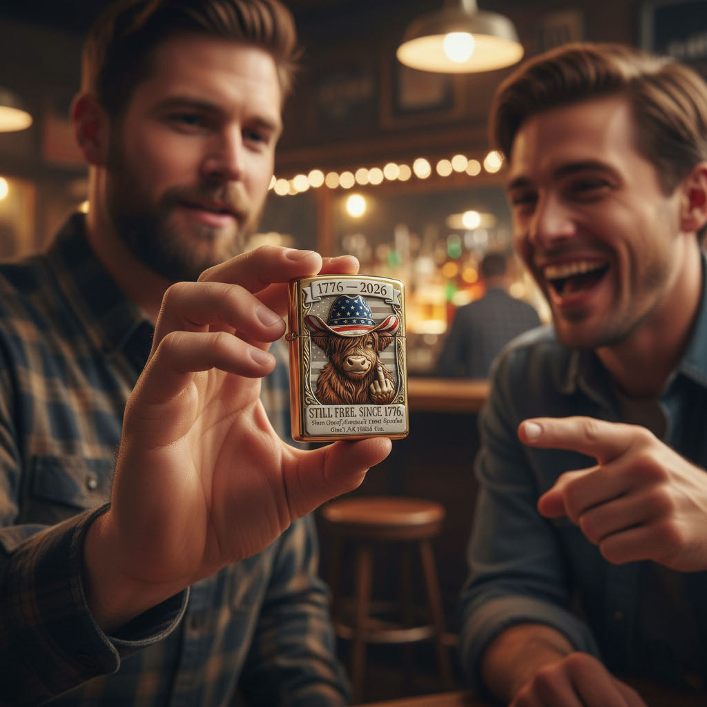 🐮 Highland Attitude Lighter – 250th Anniversary Edition