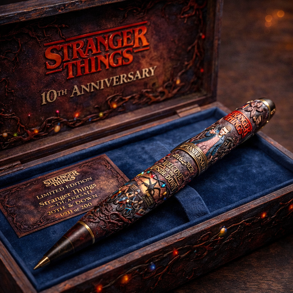 🖋️UPSIDE DOWN 10TH ANNIVERSARY COMMEMORATIVE PEN