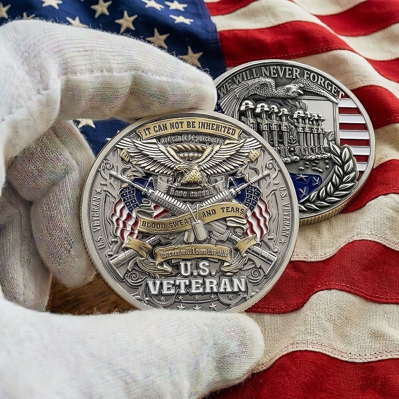 Earned Honor U.S. Veteran Coin