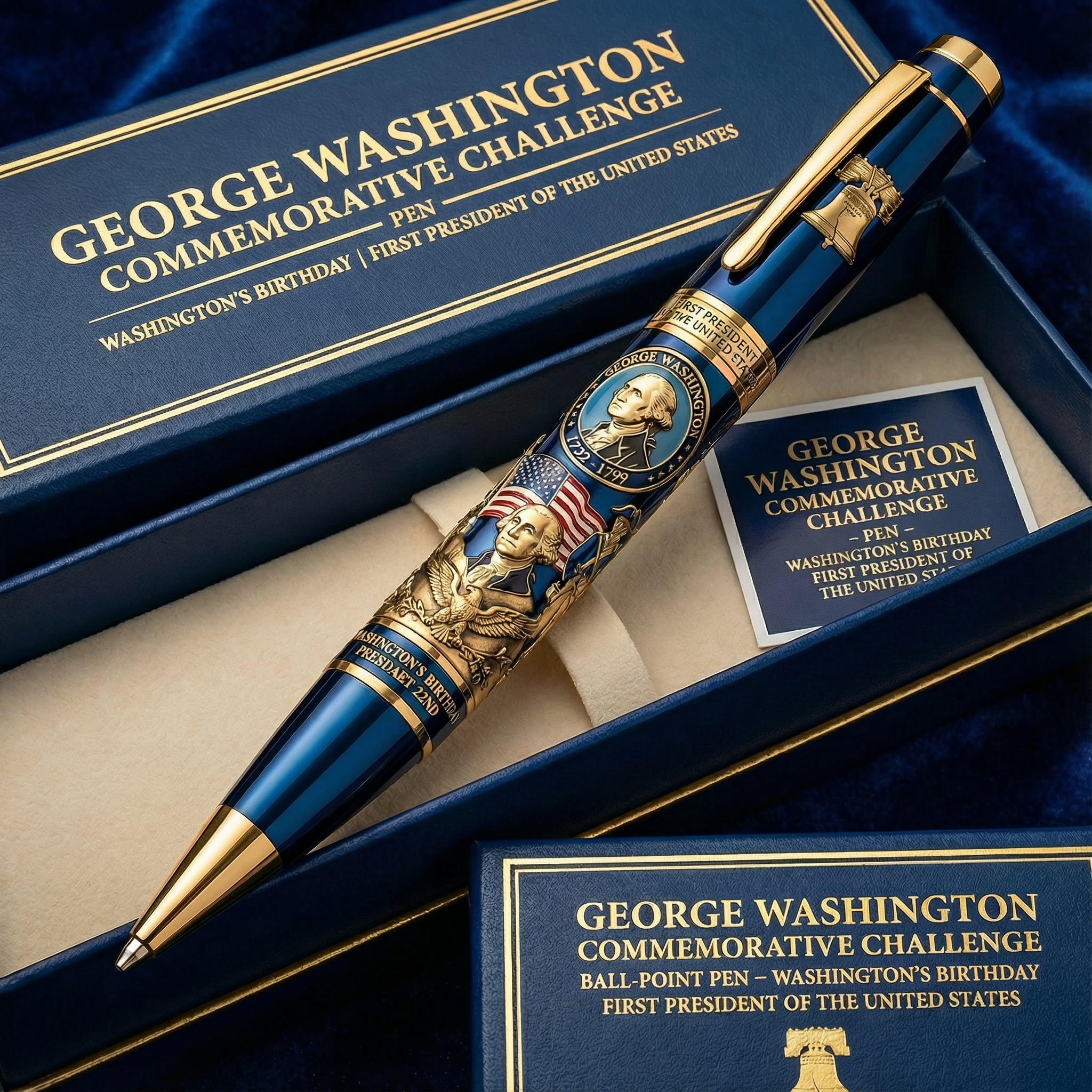 George Washington Commemorative Challenge Pen