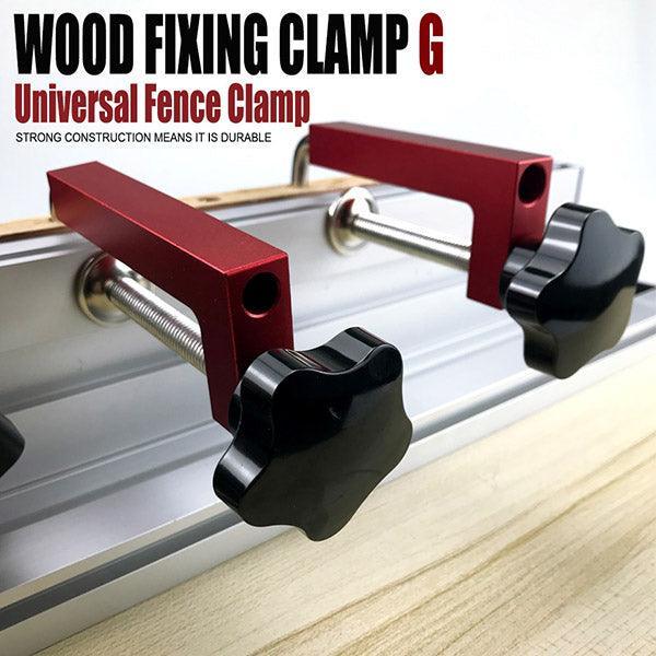TrekDrill Universal Fence Clamps Adjustable G Clamp for Woodworking