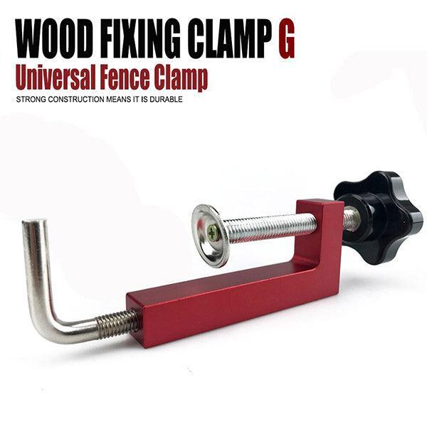 TrekDrill Universal Fence Clamps Adjustable G Clamp for Woodworking