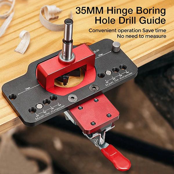 Precision 35MM Hinge Boring Jig Concealed Hinge Hole Drill Guide