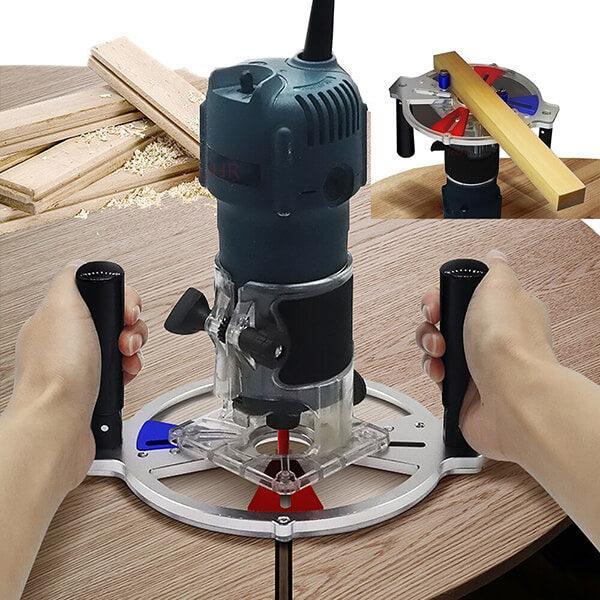 TrekDrill Compact Router Sub-Base with Handles