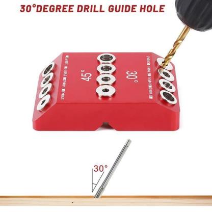 Peckerhardware 30 45 90 Degree Angled Drill Guide Jig