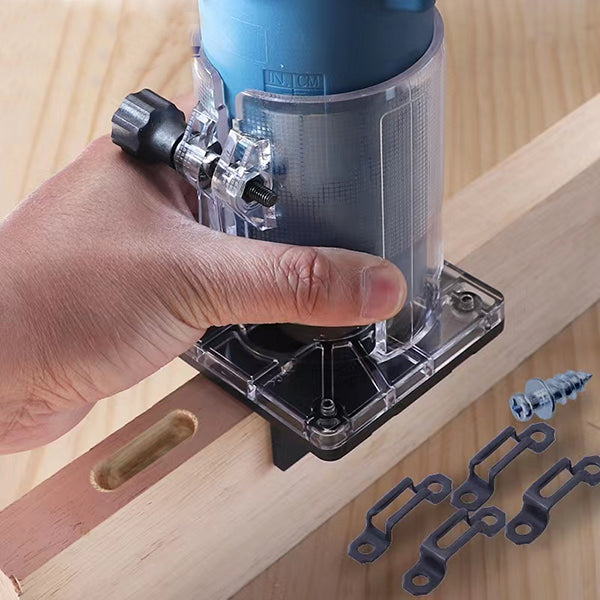 Peckerhardware Wood Router Slotting Locator Trimmer Holder Connector