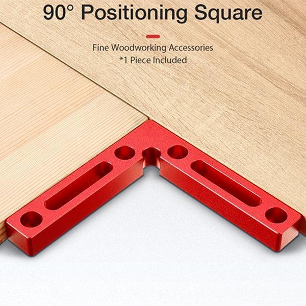 TrekDrill Precision Right Angle Positioning Squares Ruler Clamp