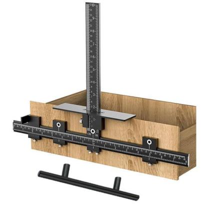 TrekDrill Pro Cabinet Hardware Jig for Handle and Knob