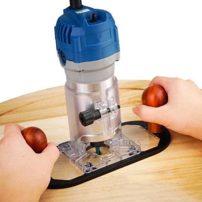 TrekDrill Compact Router Sub-Base for Trim Routers Engraving Milling Base