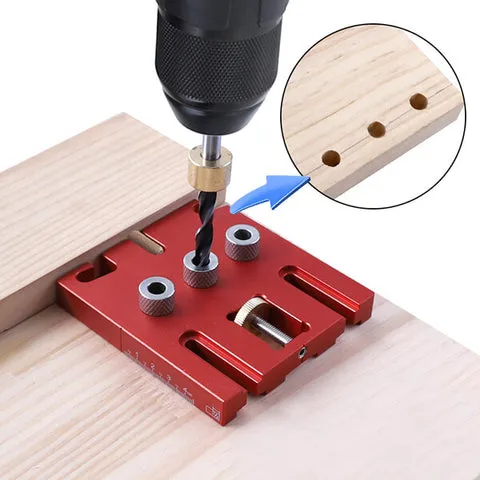 TrekDrill Pro 3 in 1 Doweling Jig Kit for Furniture Fast Connecting