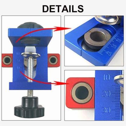 TrekDrill Precision 3 in 1 Doweling Jig Kit System