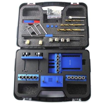 TrekDrill Pro Classic Doweling Jig Kit System (5 Year Warranty)