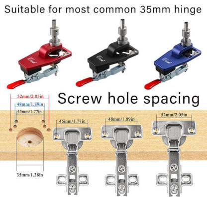 Precision Concealed Hinge Jig Cabinet 35MM Hinge Jig Drill Guide