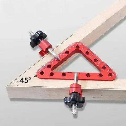 TrekDrill Precision Clamping Squares 45/90 Degree Corner Clamps Right Angle Clamps