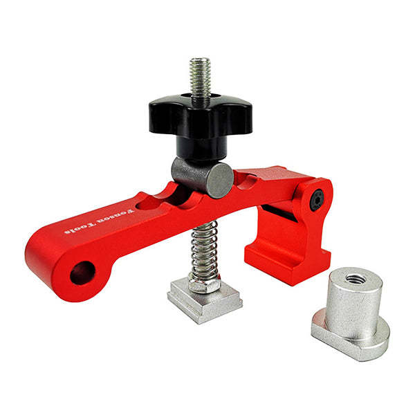 Peckerhardware 2 in 1 Adjustable Desktop Hold Down Clamps for T Track 