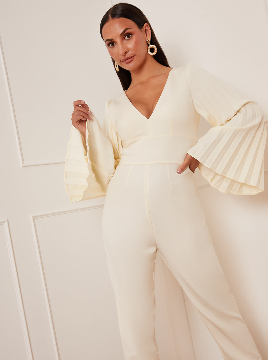 Jumpsuit with sleeves uk on sale