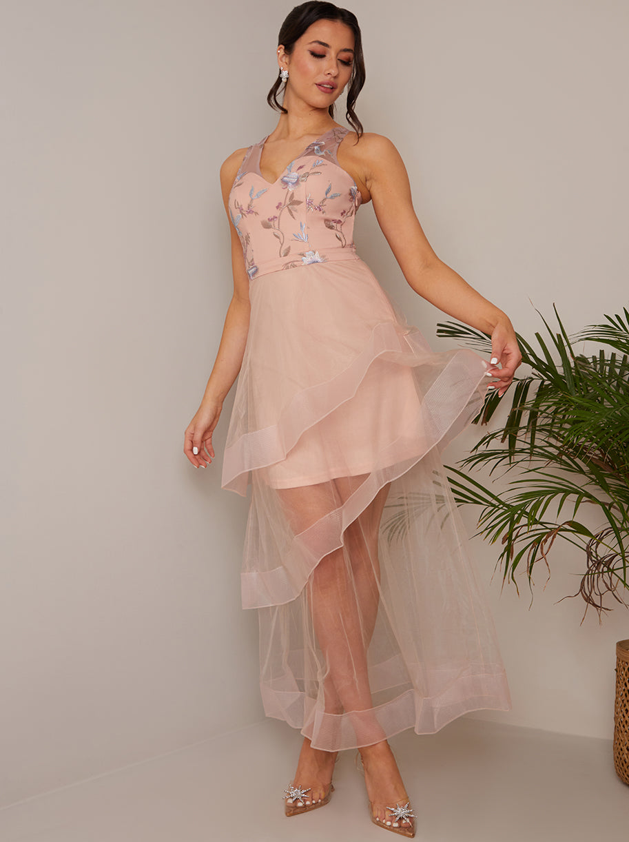 Chi chi london pink dress best sale