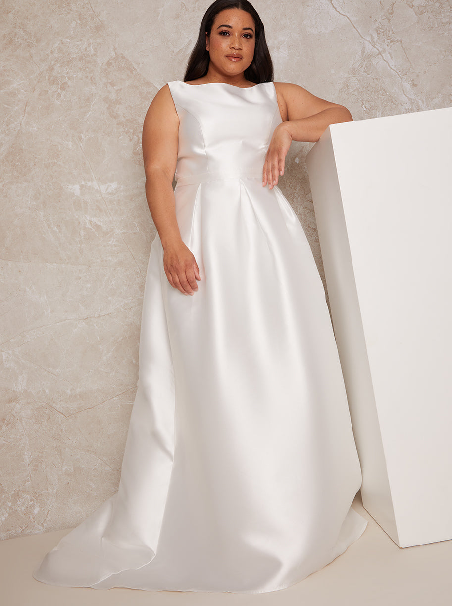 Cheap white dresses plus size hotsell