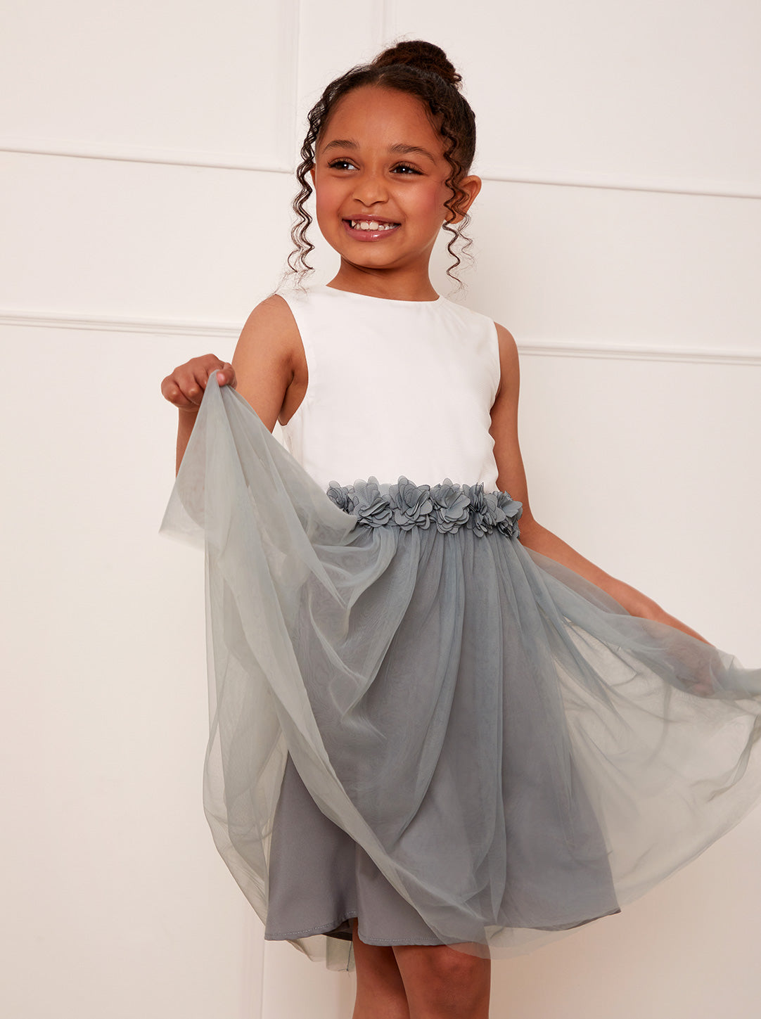 Mint Dark Green Flower Girl Dresses Chi Chi London