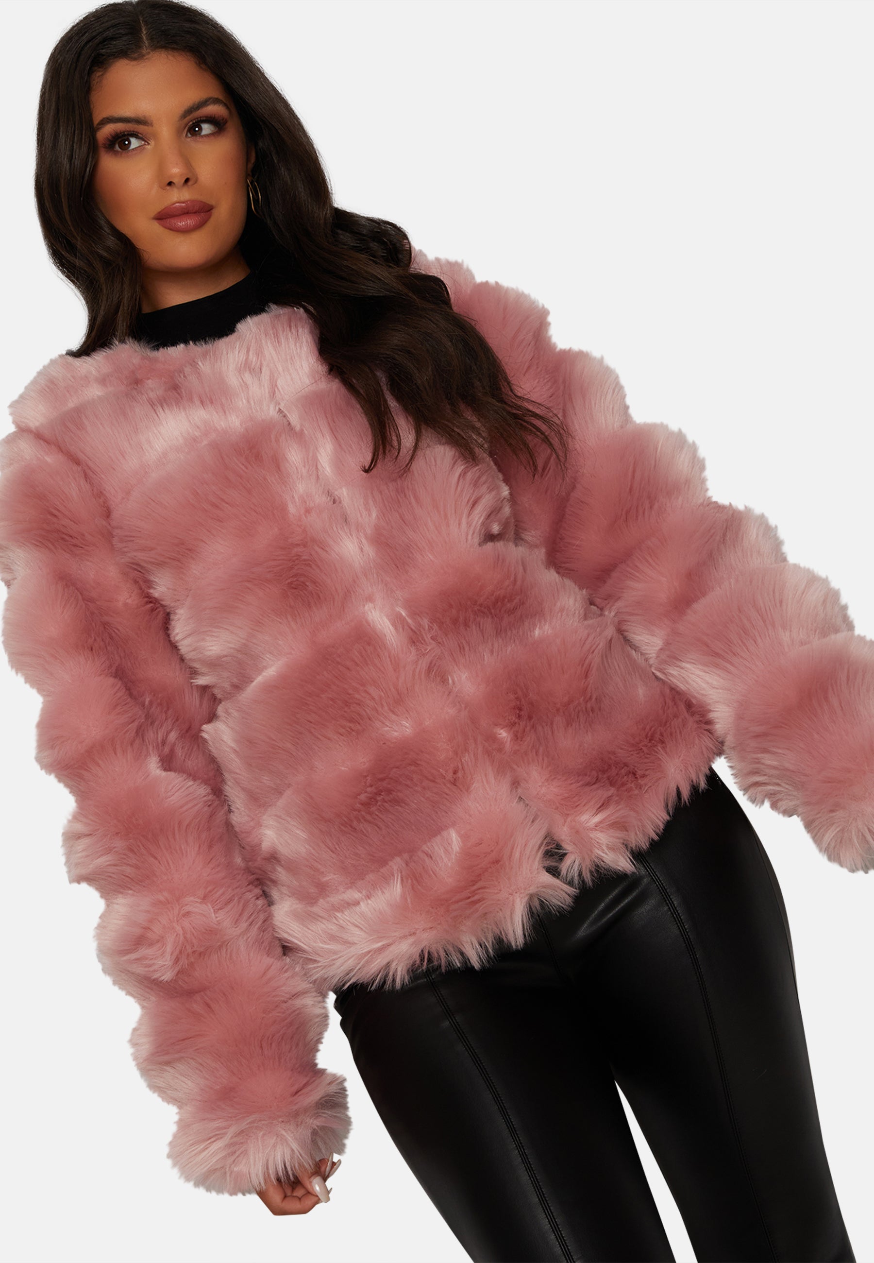 Faux fur coat zalando best sale