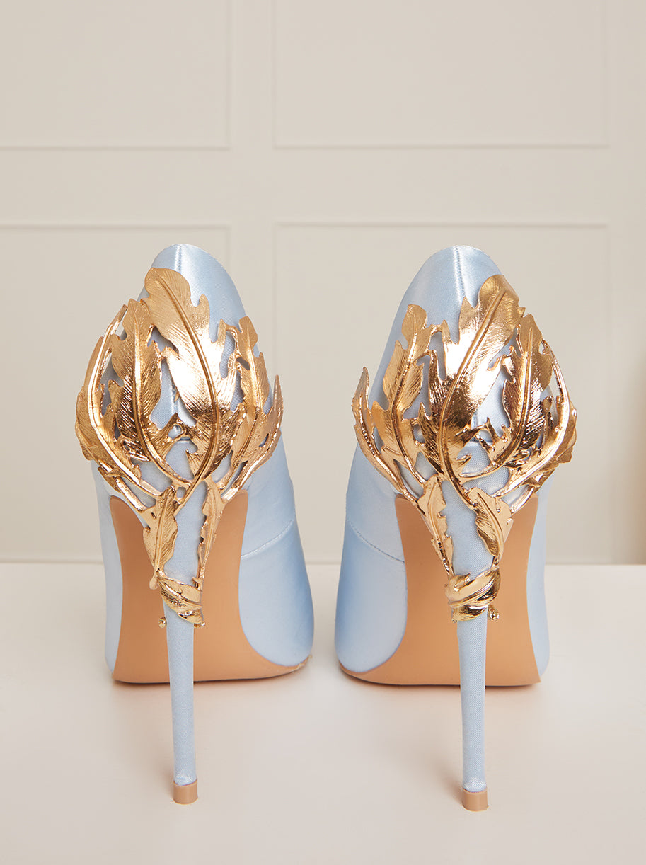 Embellished heel shoes on sale