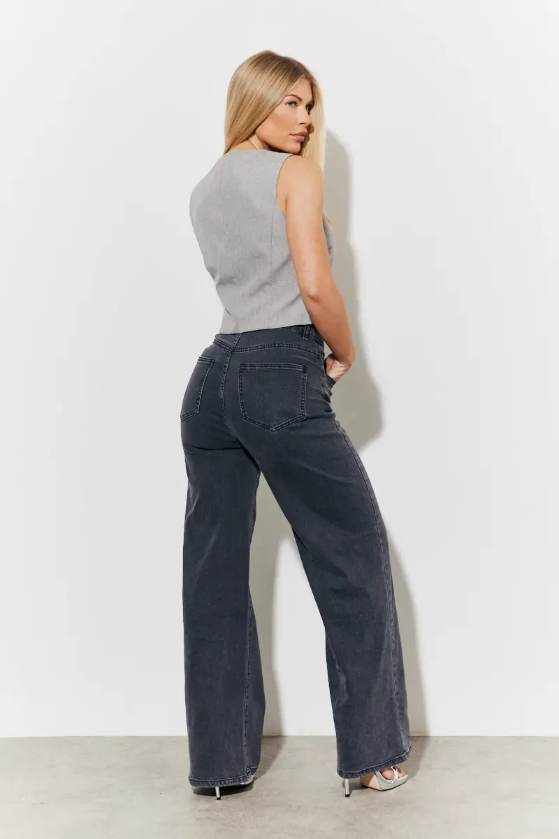 In The Style Tailored Waistcoat in Grey