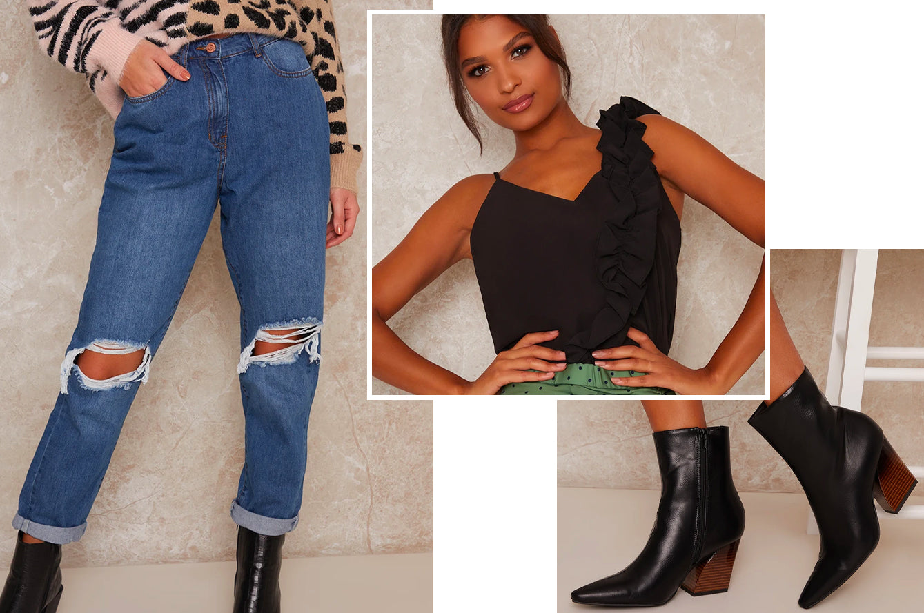 Jeans & Top Outfit