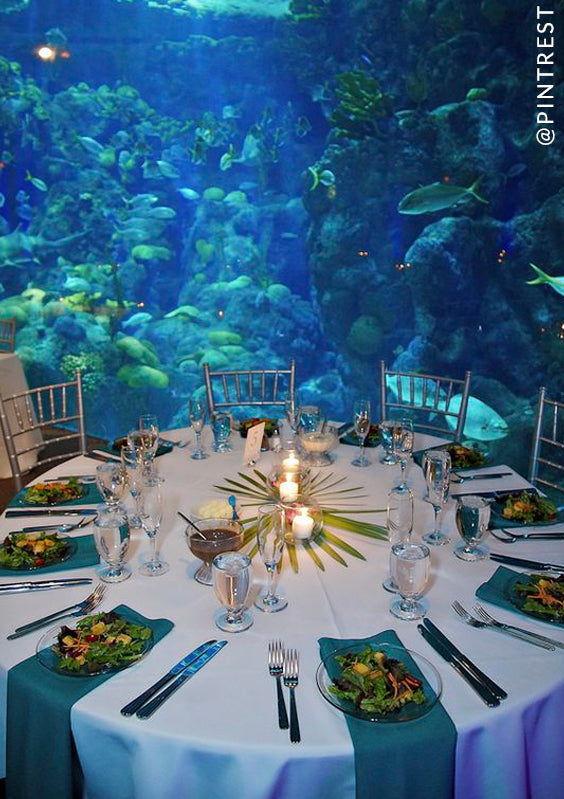 Under the sea wedding