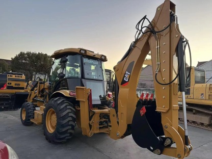 Used Caterpillar CAT420F Work at both ends