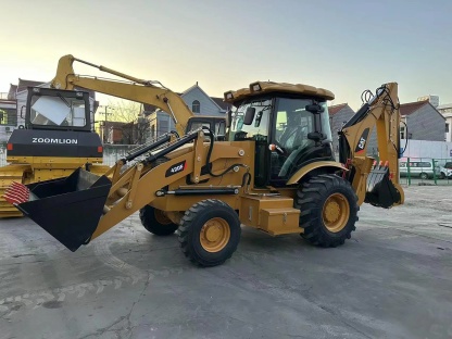 Used Caterpillar CAT420F Work at both ends