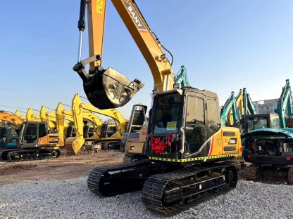 Used SANY SY135C excavator