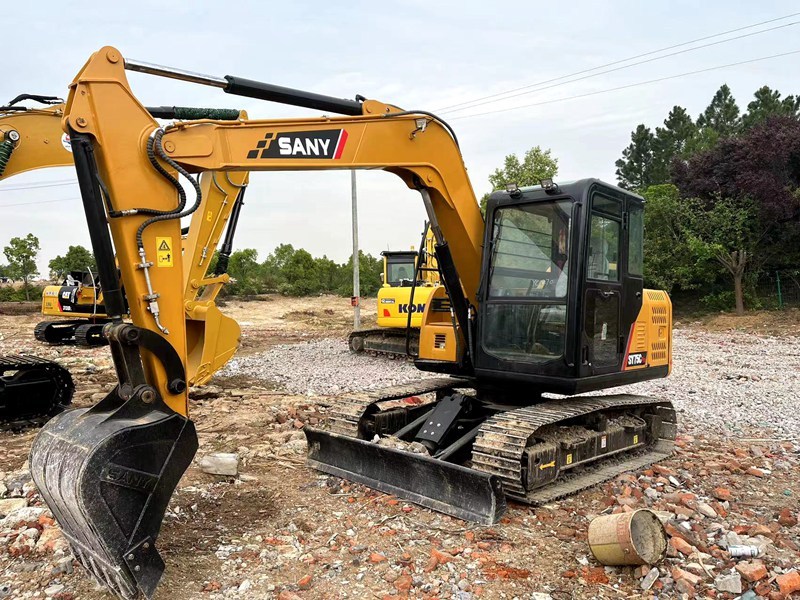 Used Sany SY75C excavator