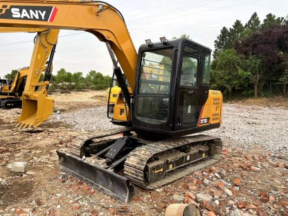 Used Sany SY75C excavator