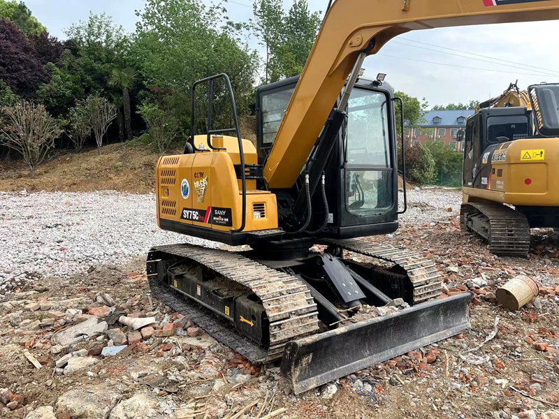 Used Sany SY75C excavator