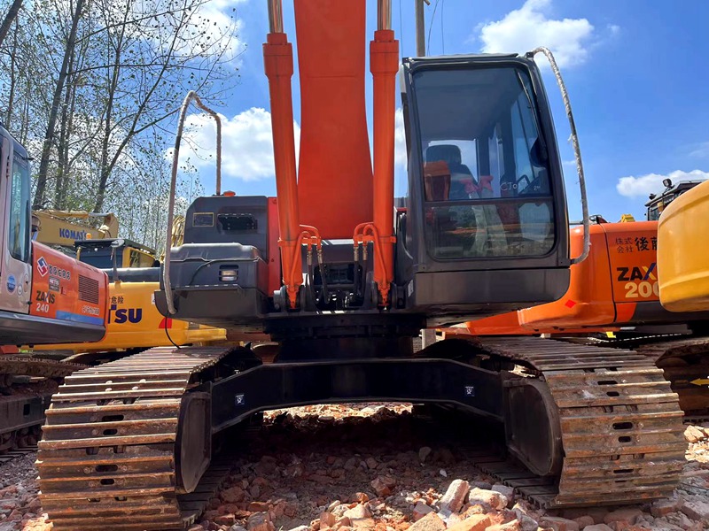 Used Hitachi ZX240-3 excavator