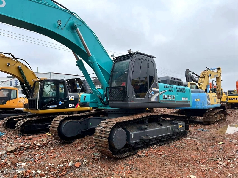 Used Kobelco SK350 excavator