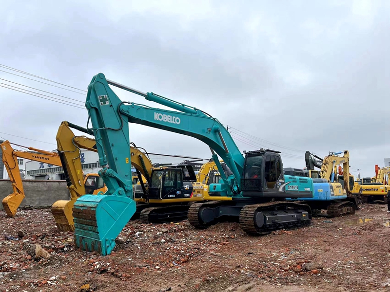 Used Kobelco SK480 excavator