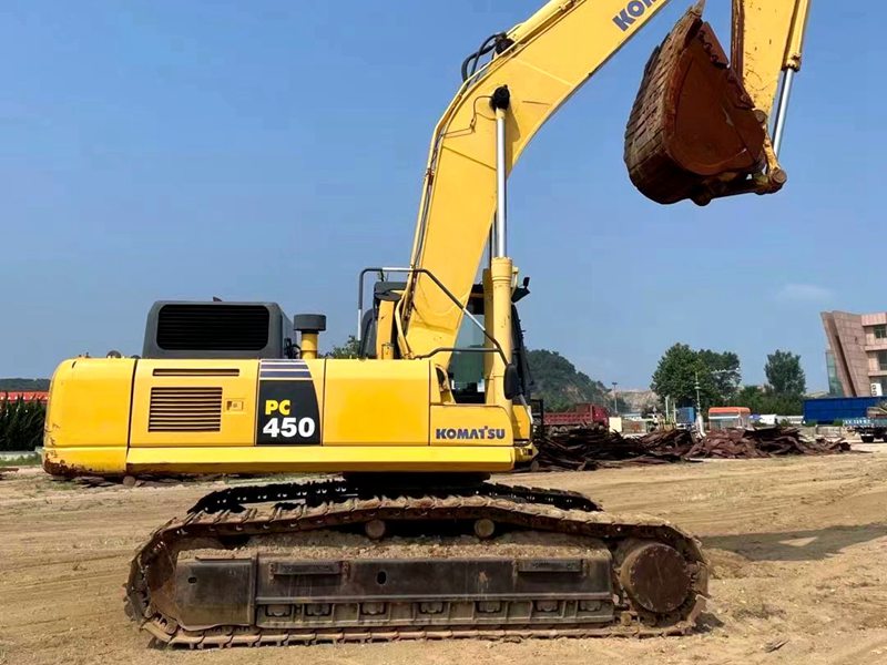 Used Komatsu PC450-8 excavator